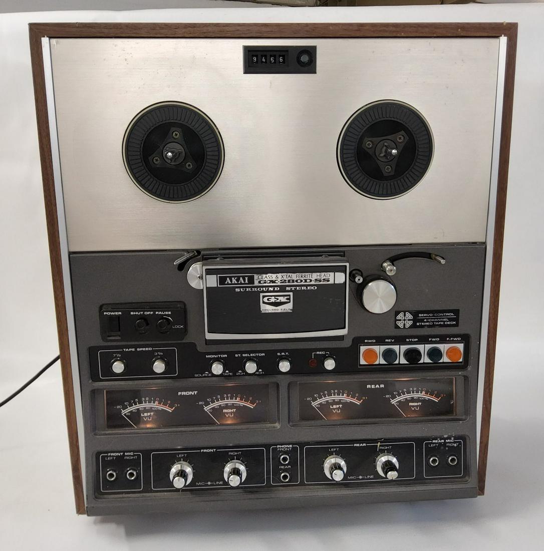 Akai Gx 280d Ss Reel To Reel Tape Recorder