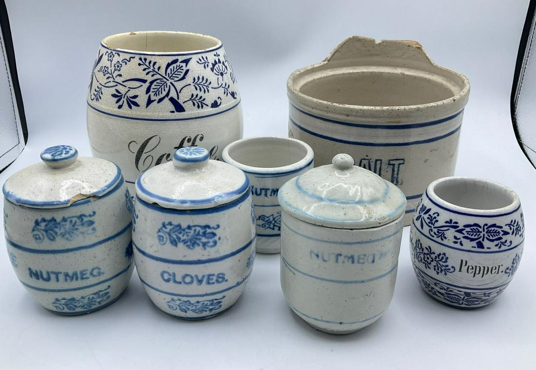 Spice Canisters & Salt Box (1 of 11)