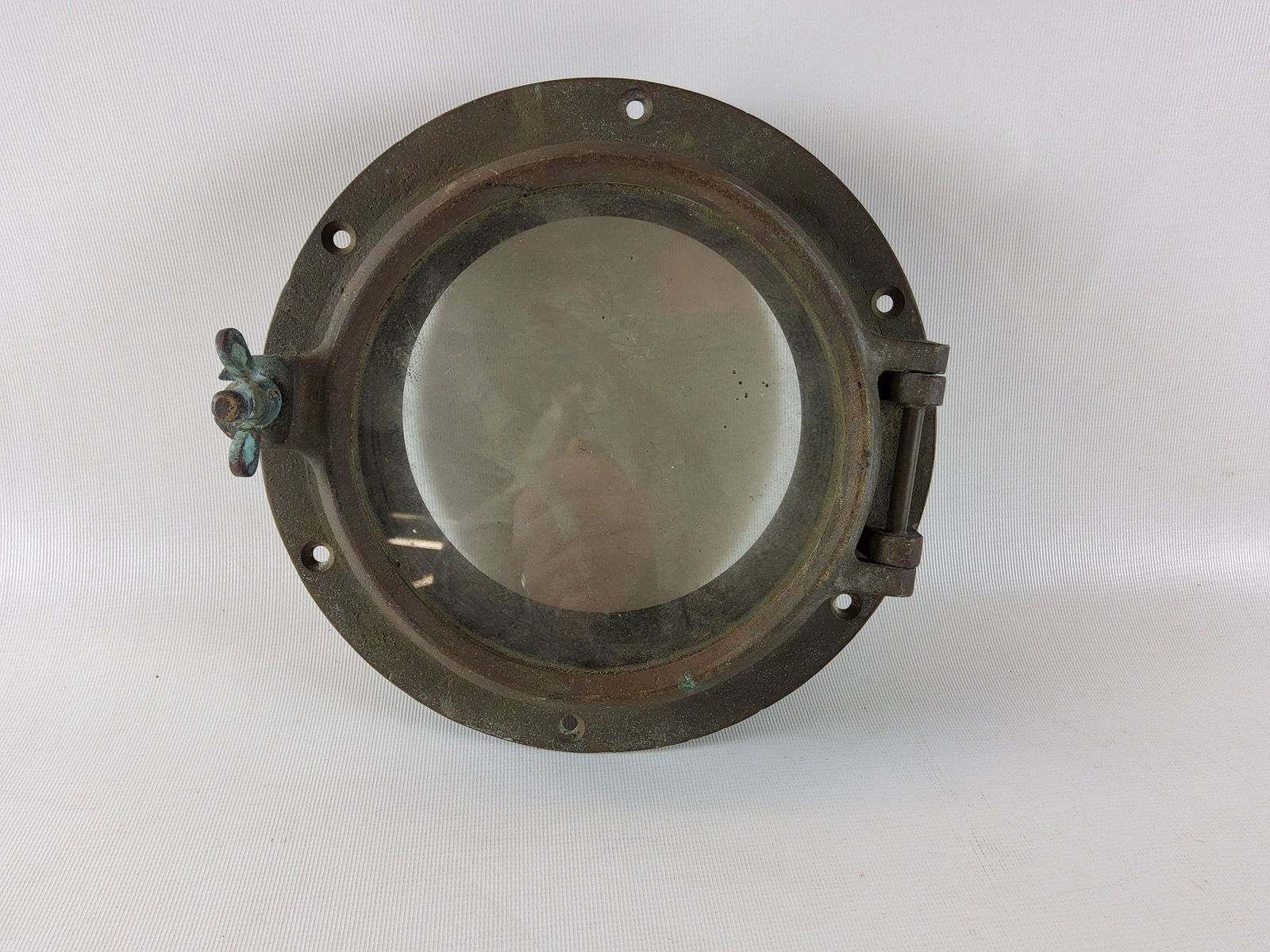 Vintage Wilcox Crittenden Maritime Nautical Brass Ship Boat #6 Porthole (1 of 4)