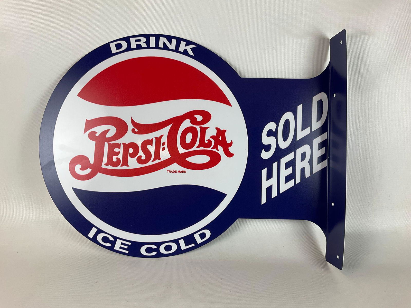 Pepsi Cola Metal Flange Sign (1 of 3)