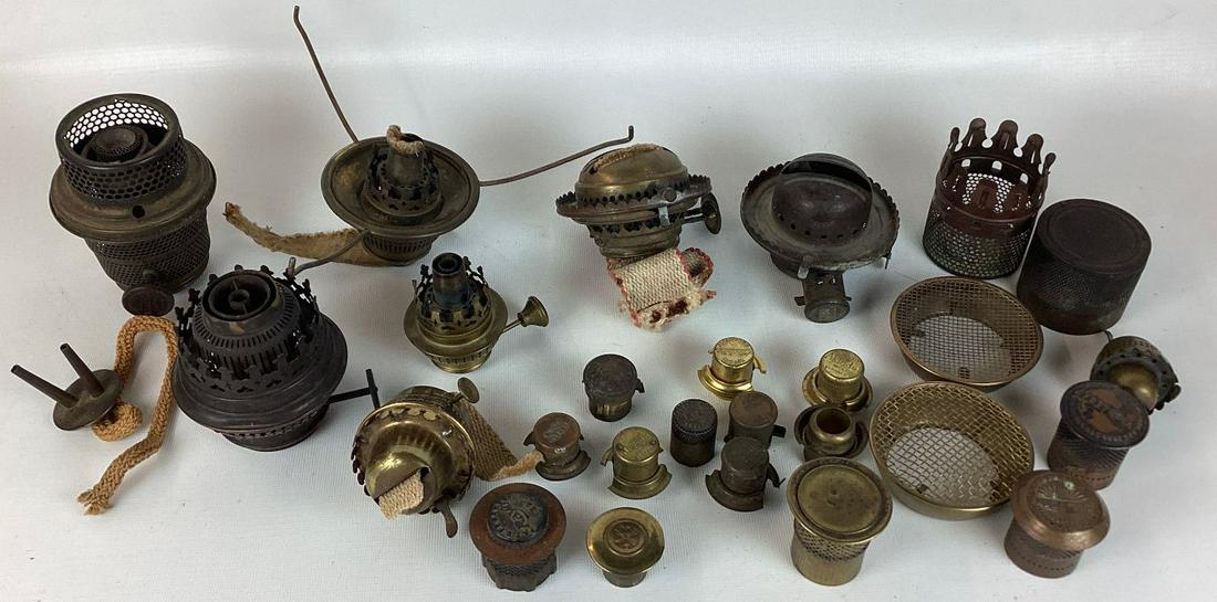 Antique oil 2024 lamp globes