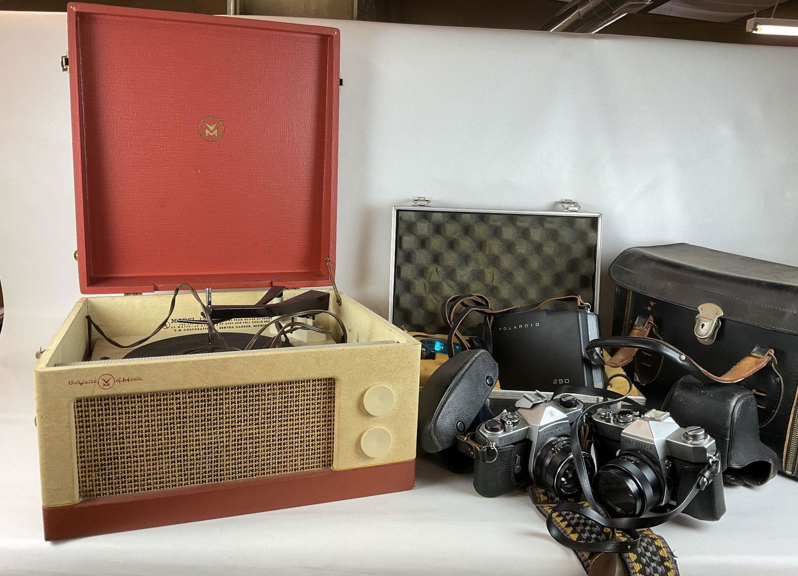 Cameras & Record Player (1 of 10)
