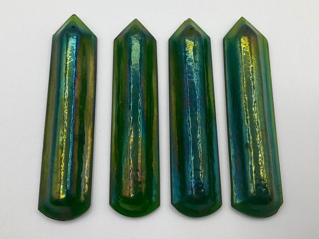 Tiffany Favrile Prism Pendants (1 of 4)