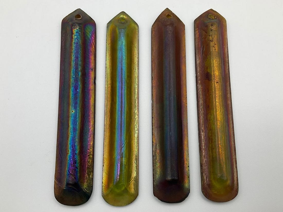 Tiffany Favrile Prism Pendants (1 of 5)