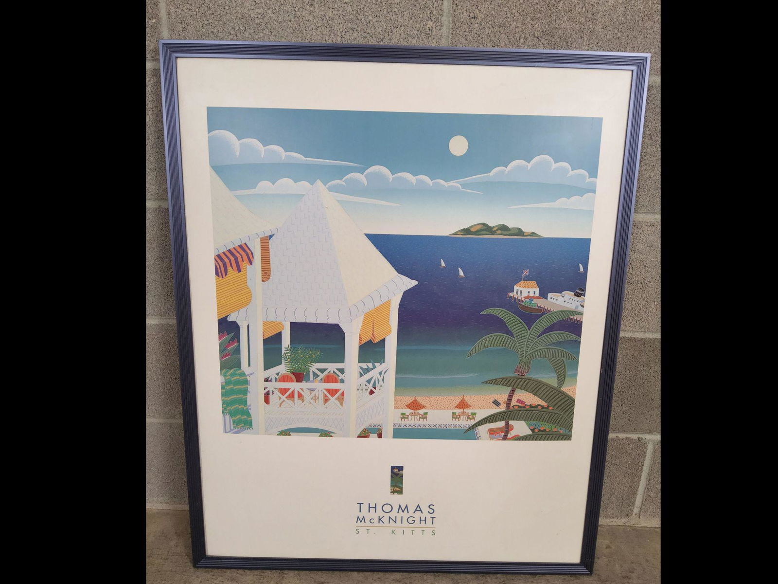 Thomas McKnight  St. Kitts Painting Print Seascape (1 of 3)