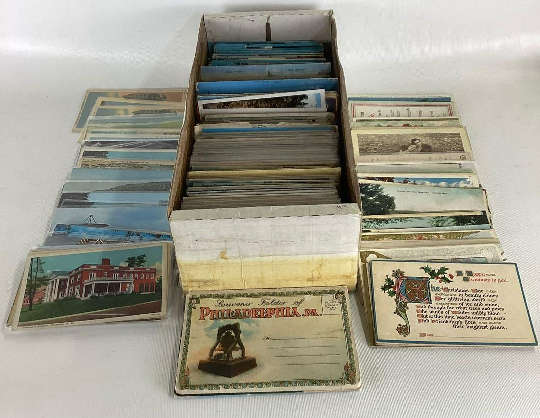 Lot of 600-700 Vintage Postcards (1 of 3)