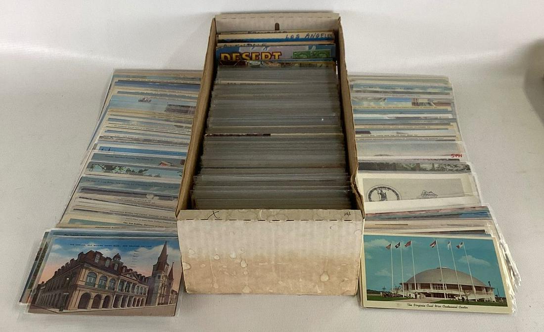 Lot of 600-700 Vintage Postcards (1 of 3)
