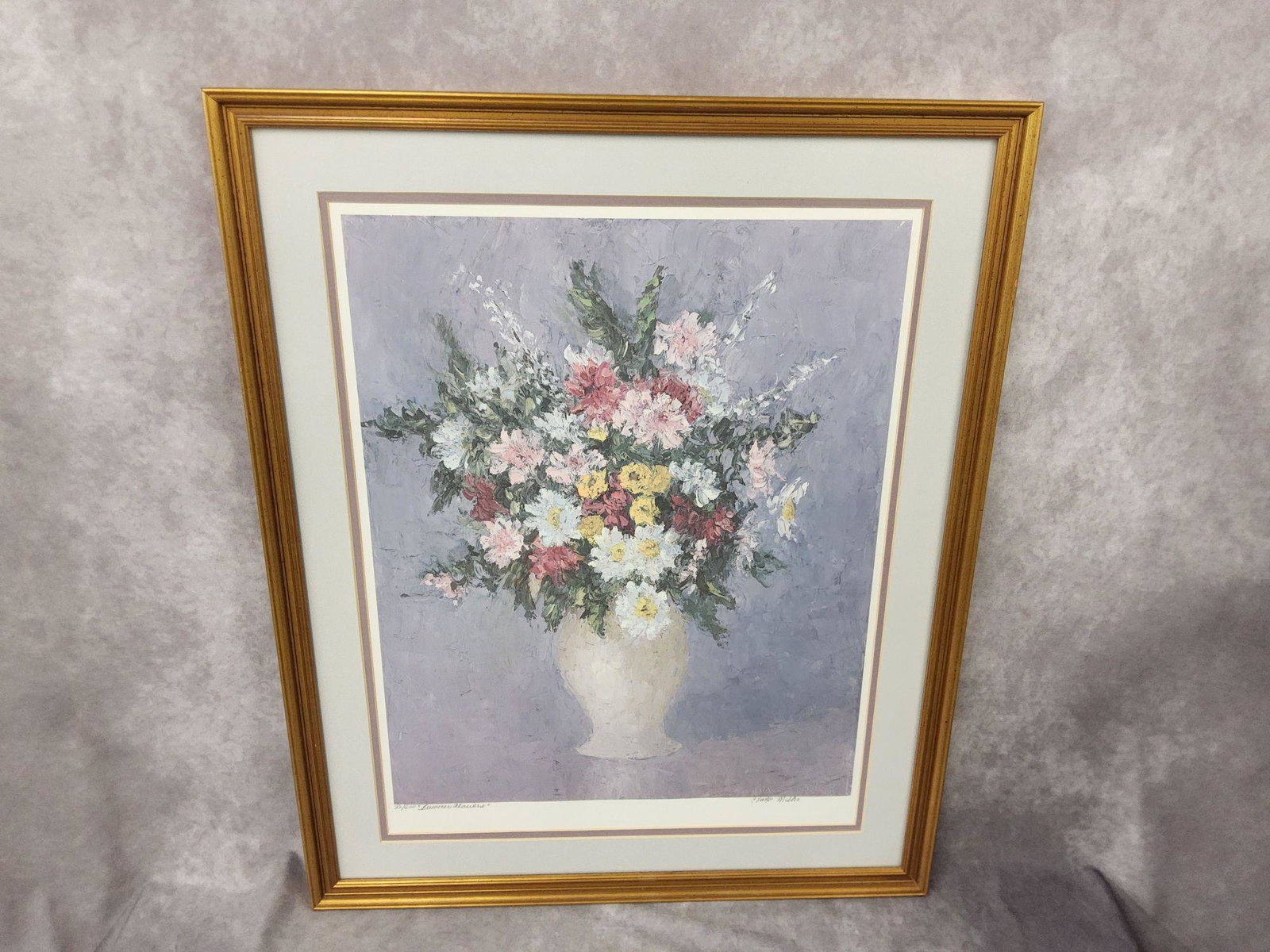 Ltd Ed Floral Print Blacksburg Artist J Vance Miller (1 of 5)