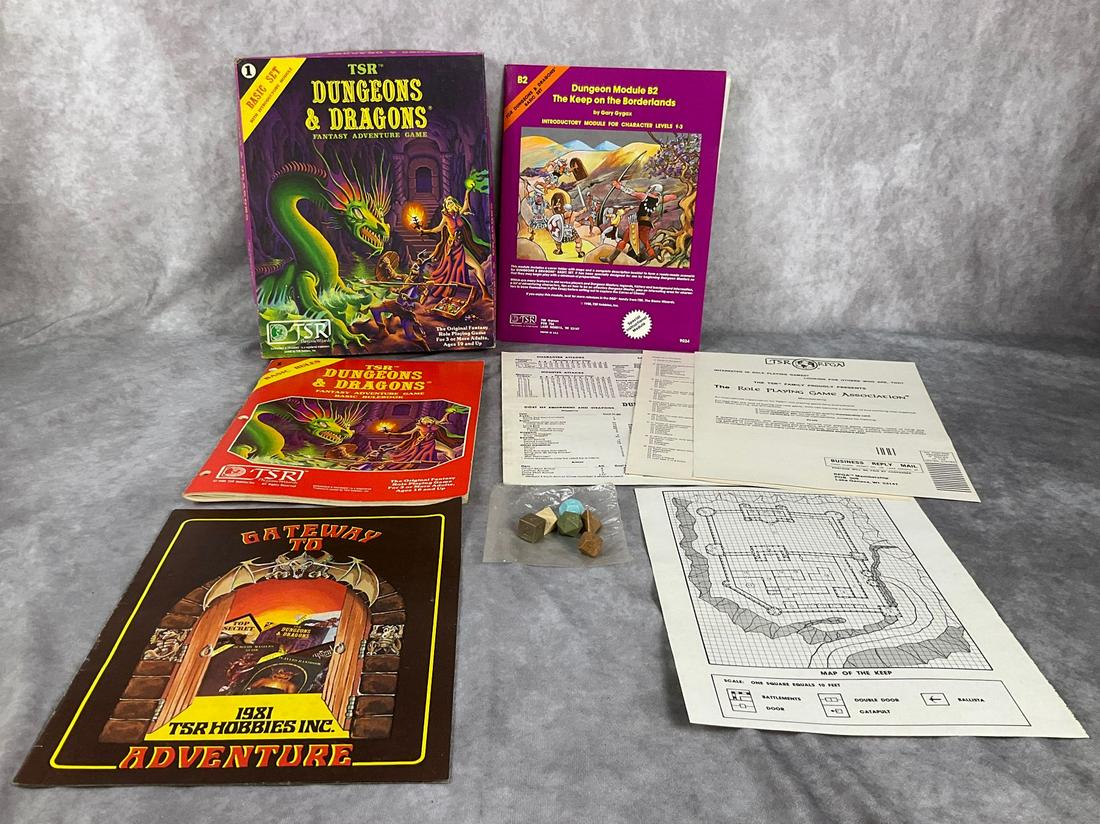 1980 Dungeons & Dragons Basic Set (1 of 5)