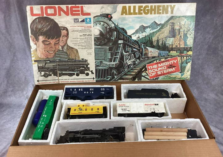 Lionel Allegheny Steam Train Set