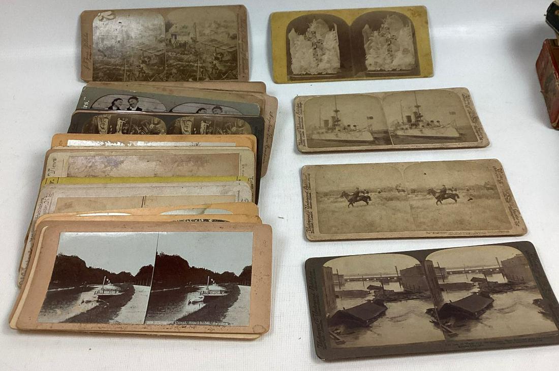 Group Of Stereoview Cards Auction