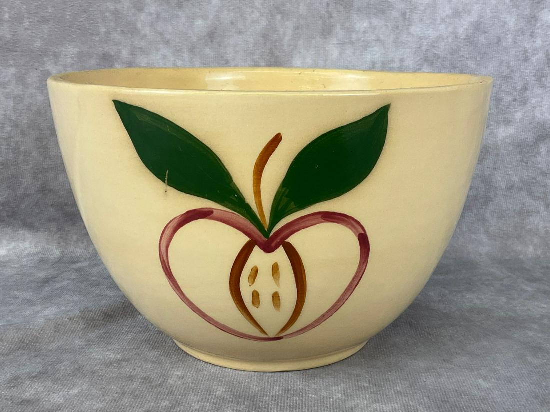 Rare Watt Pottery Open Apple Bowl (1 of 6)