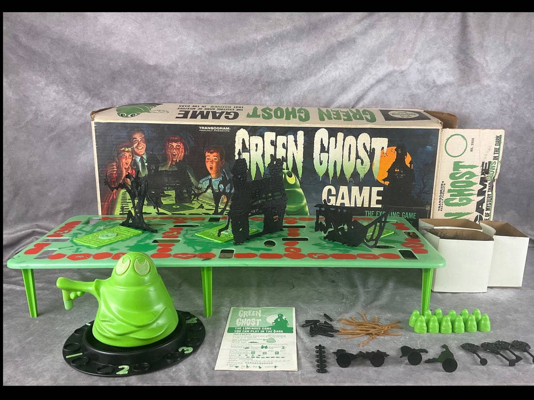 1960's Transogram Green Ghost Game Auction