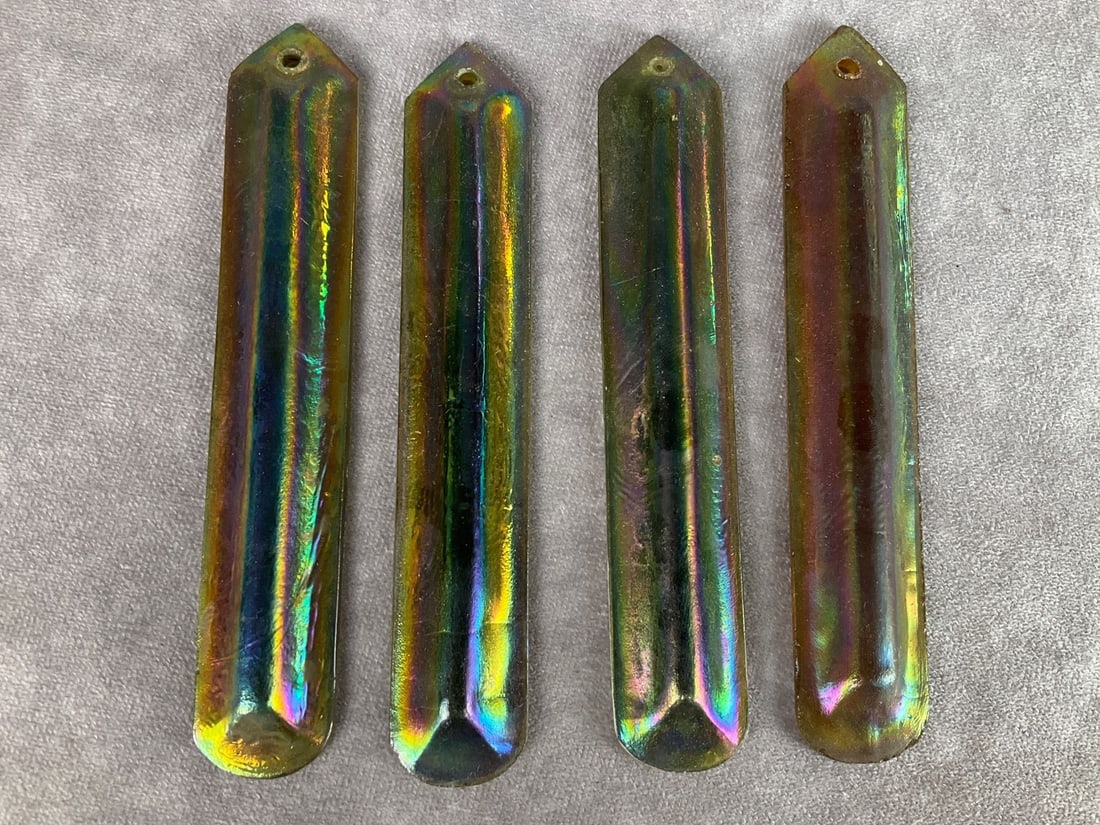 Tiffany Favrile Prism Pendants (1 of 5)