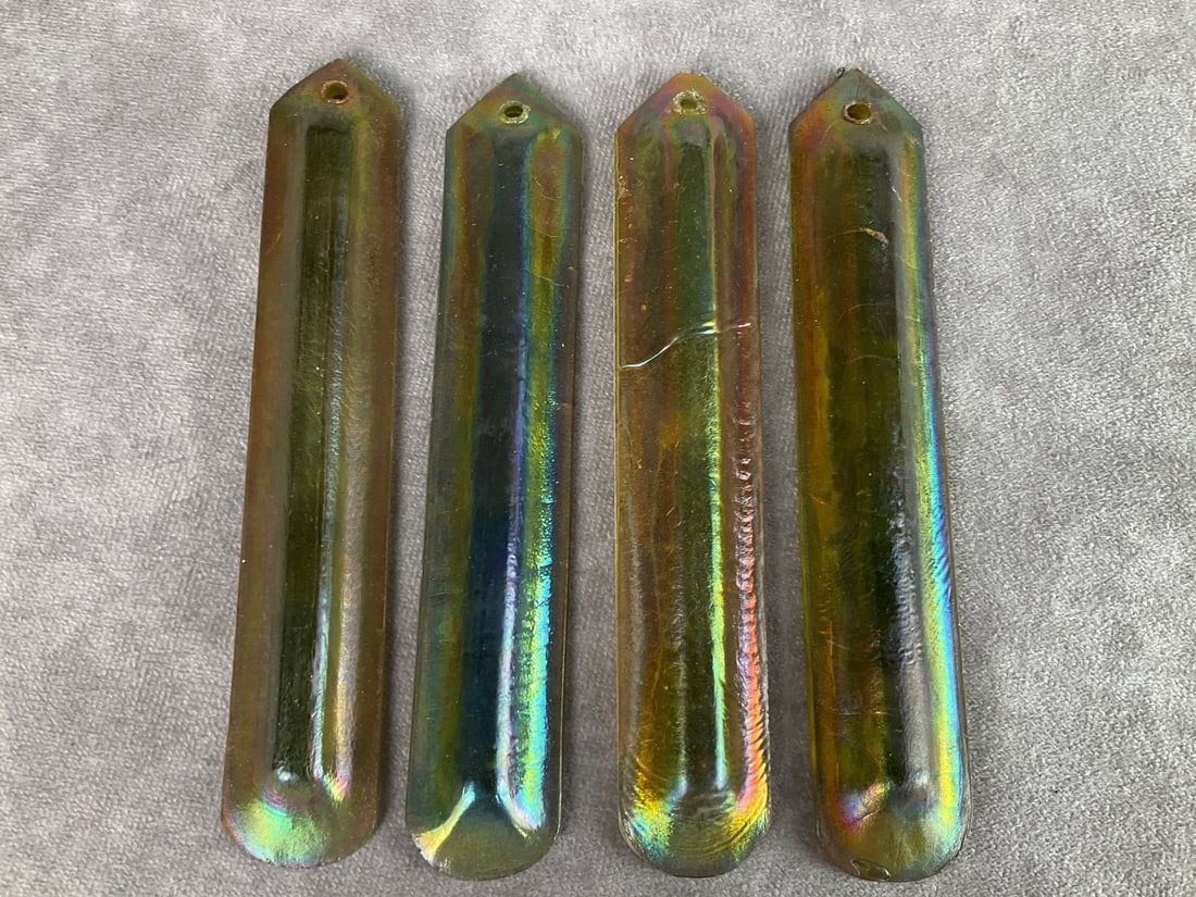 Tiffany Favrile Prism Pendants (1 of 6)