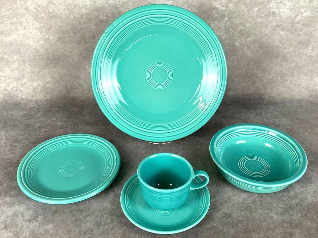 Fiesta Ware Turquoise (1 of 7)