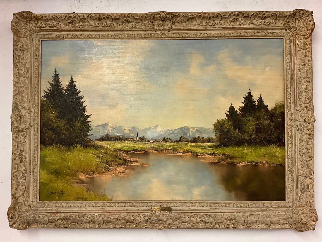 Kurt Moser Large Landscape Painting (1 of 8)