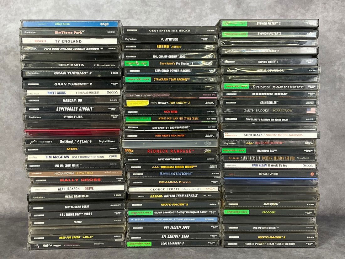 PlayStation Compact Discs (1 of 6)