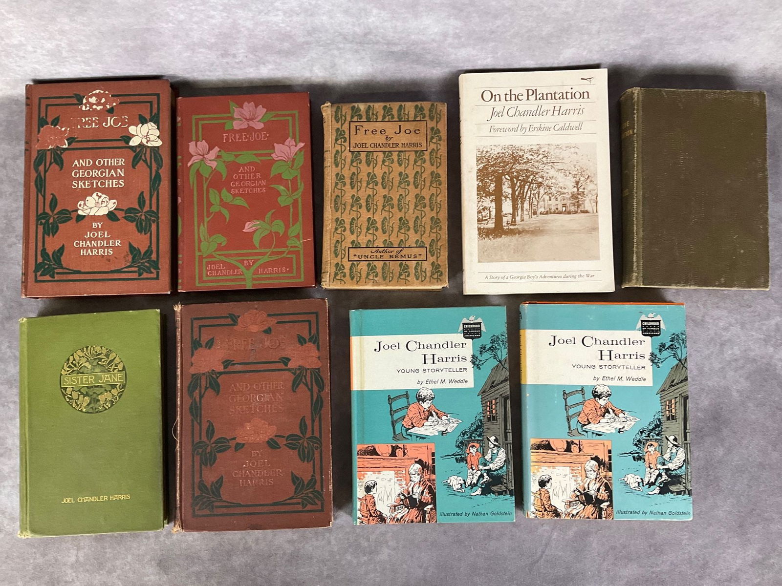 Joel Chandler Harris Books (1 of 17)