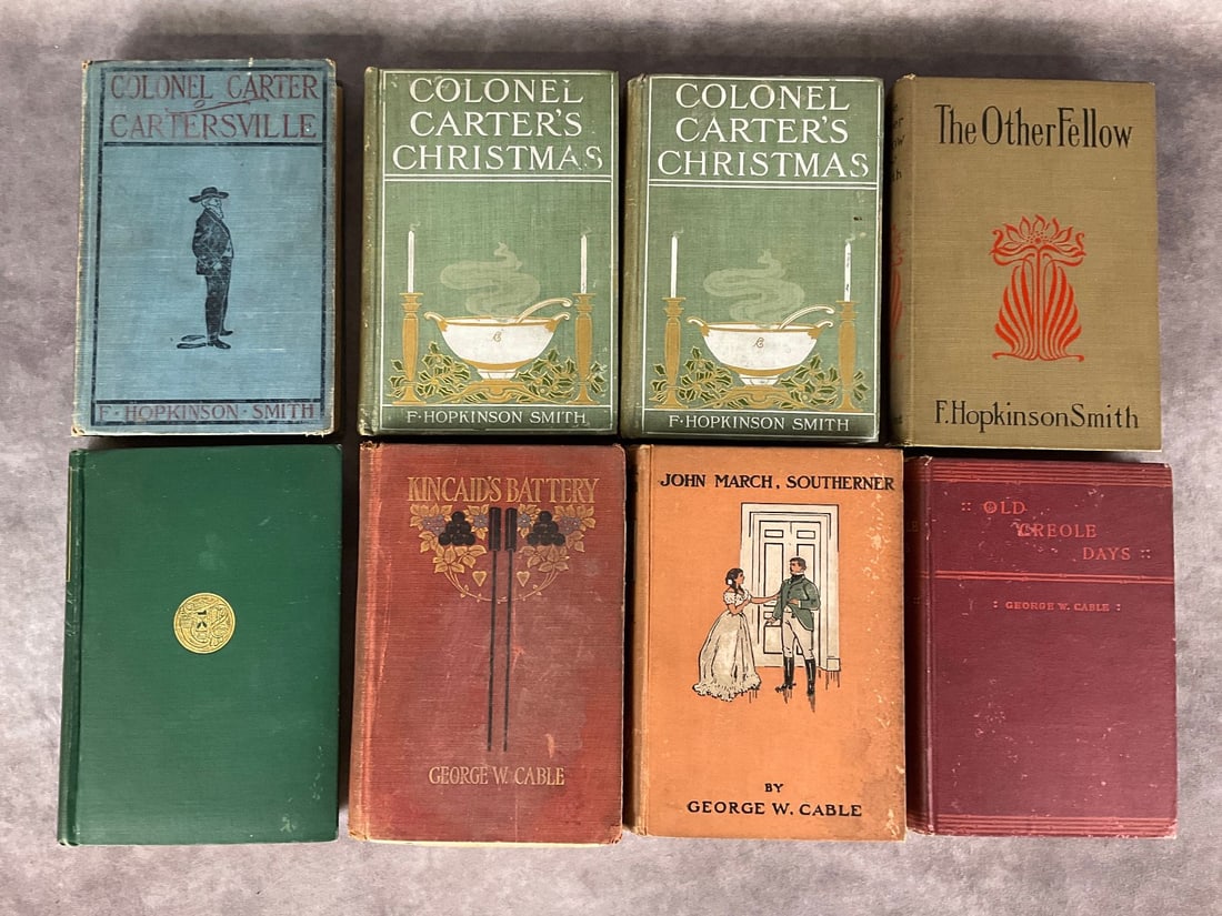 F.Hopkinson Smith & Geo. W. Cable Books (1 of 14)