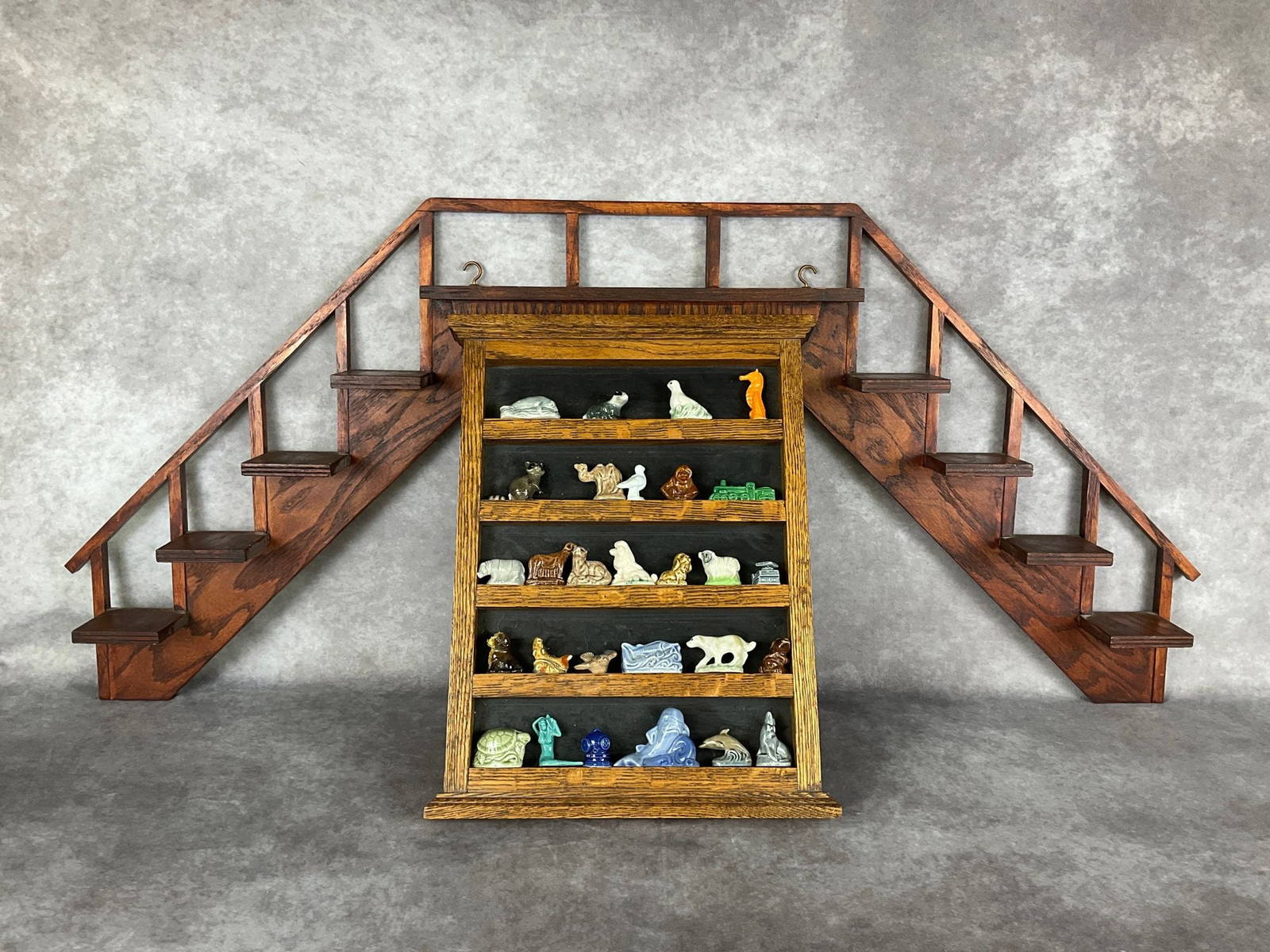 Curio Shelves & Miniatures Auction