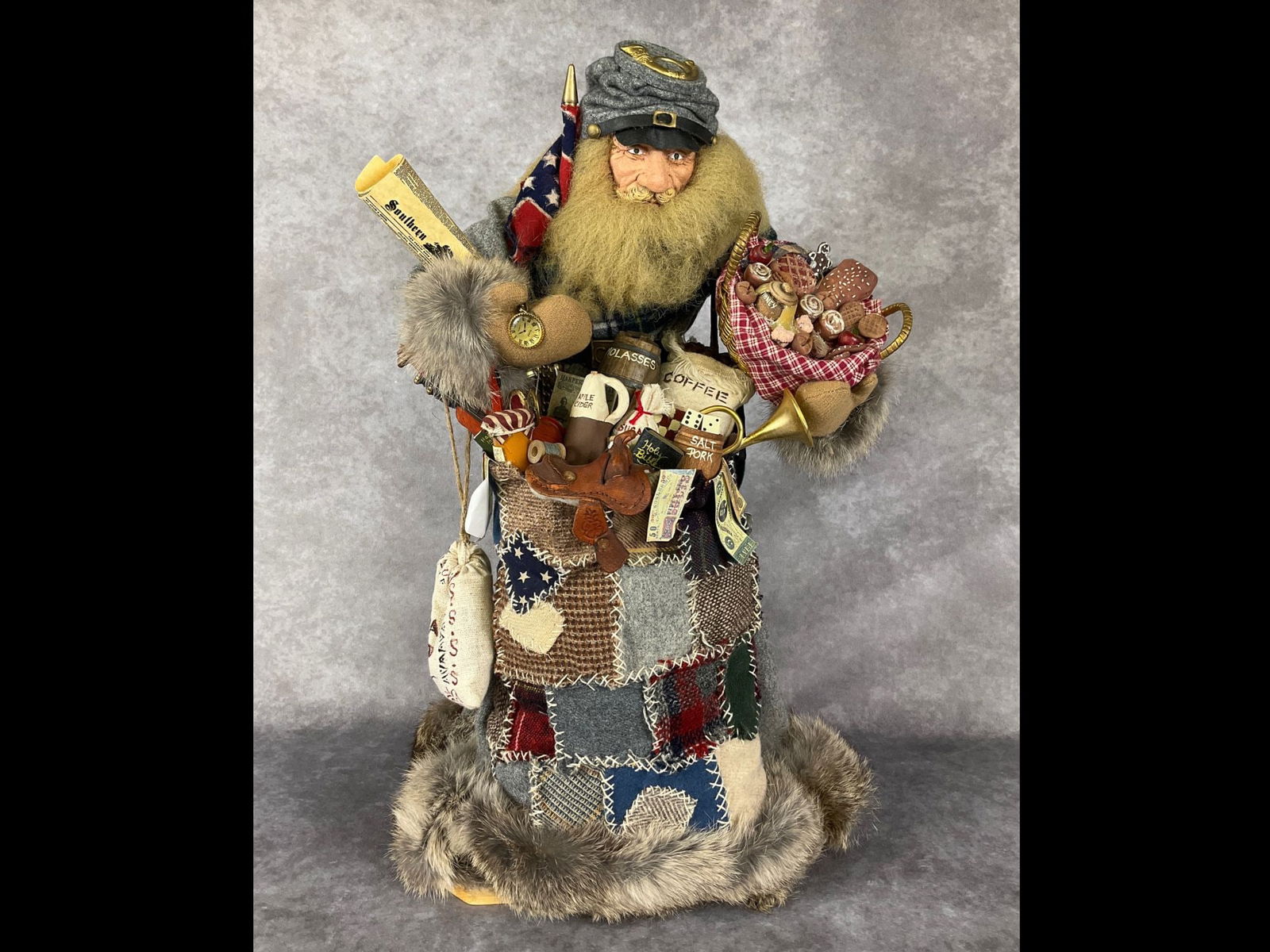 Civil War Confederate Santa Claus (1 of 12)