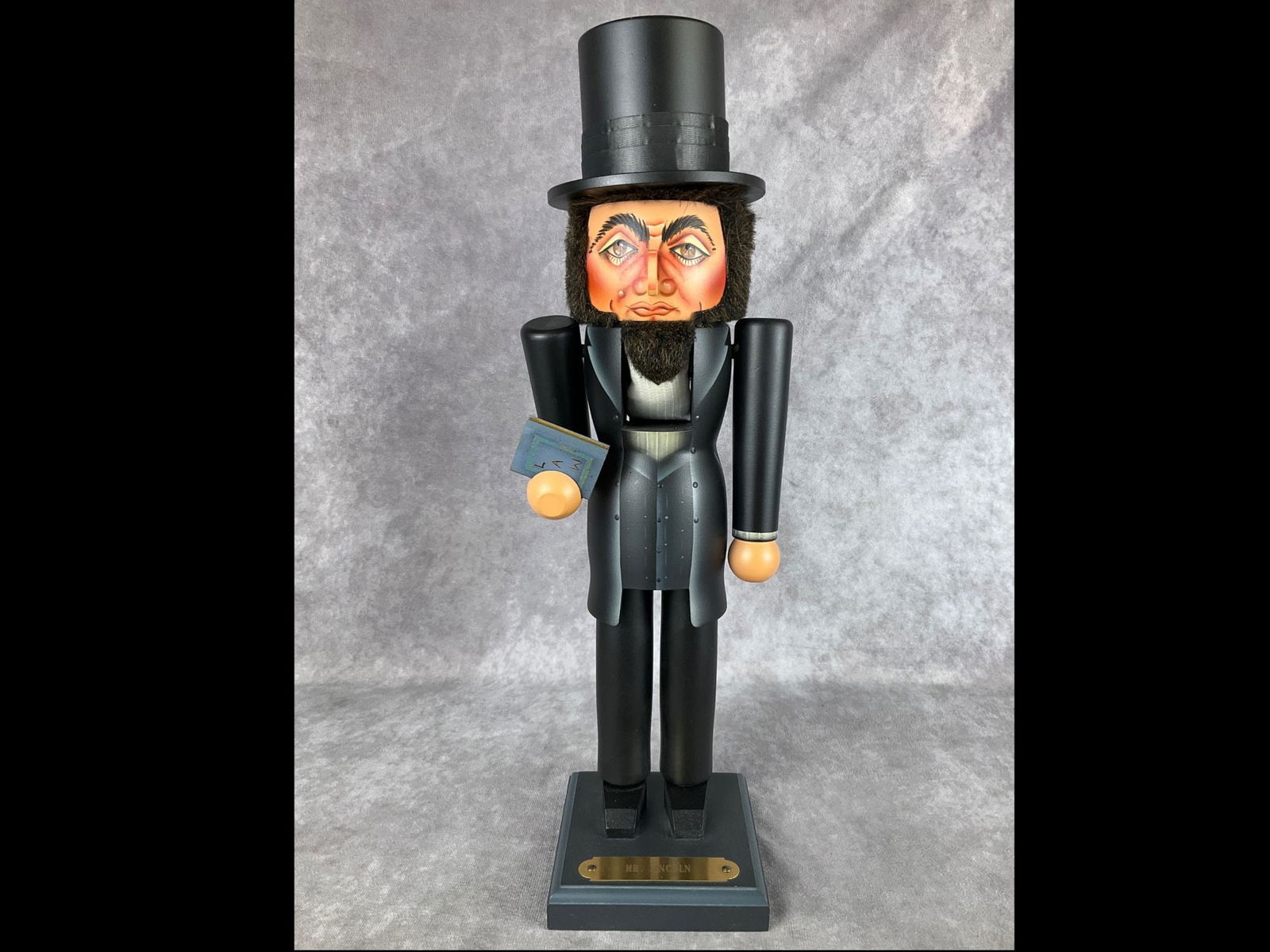 Susan Milford Abraham Lincoln Nutcracker Auction