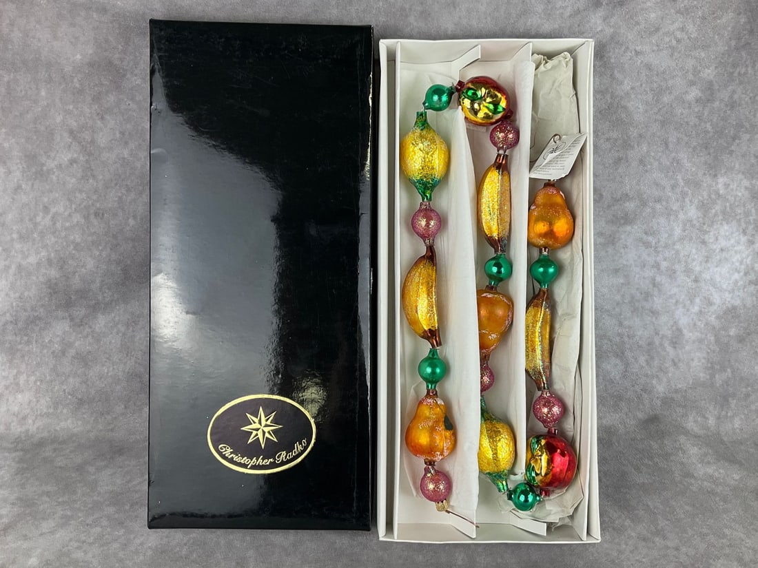 Christopher Radko Glass Fruit Garland (1 of 7)