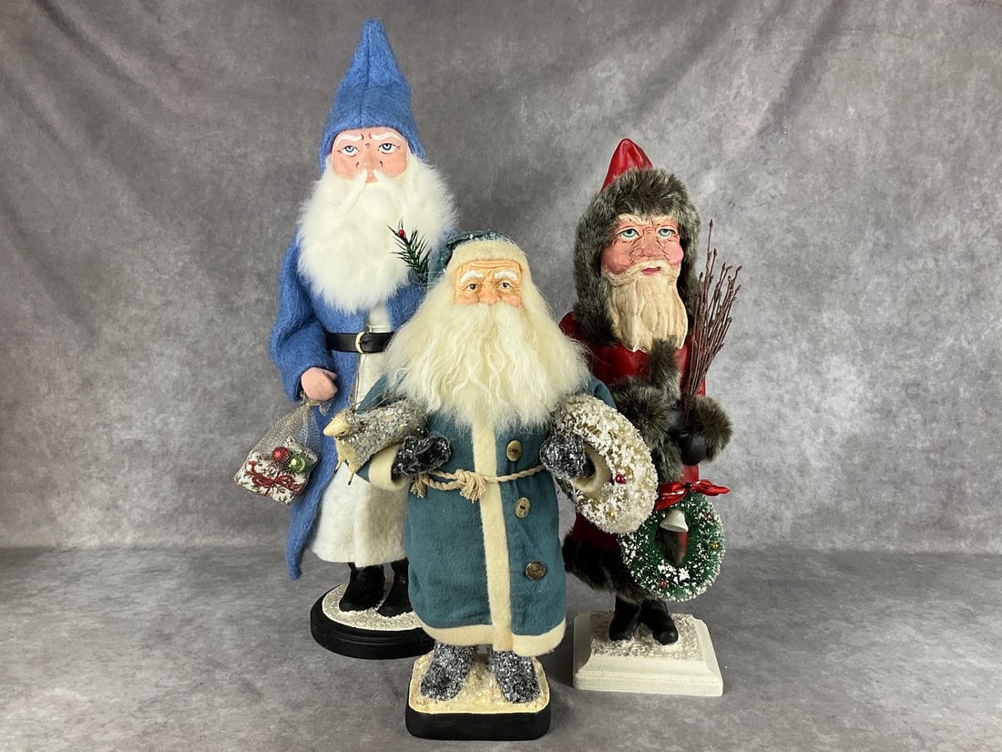 Retro Style Santa Father Christmas Candy Containers (1 of 11)