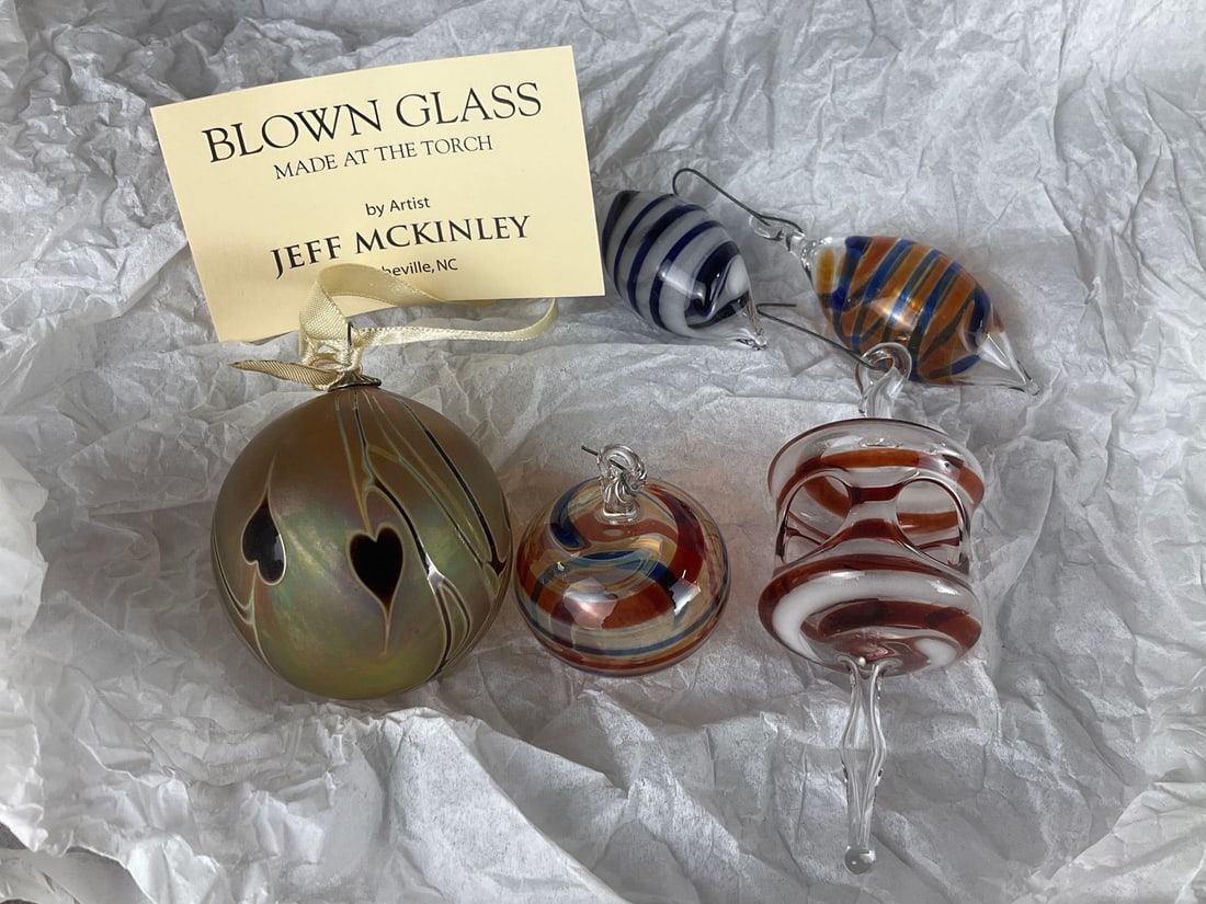 Art Glass Ornaments (1 of 8)