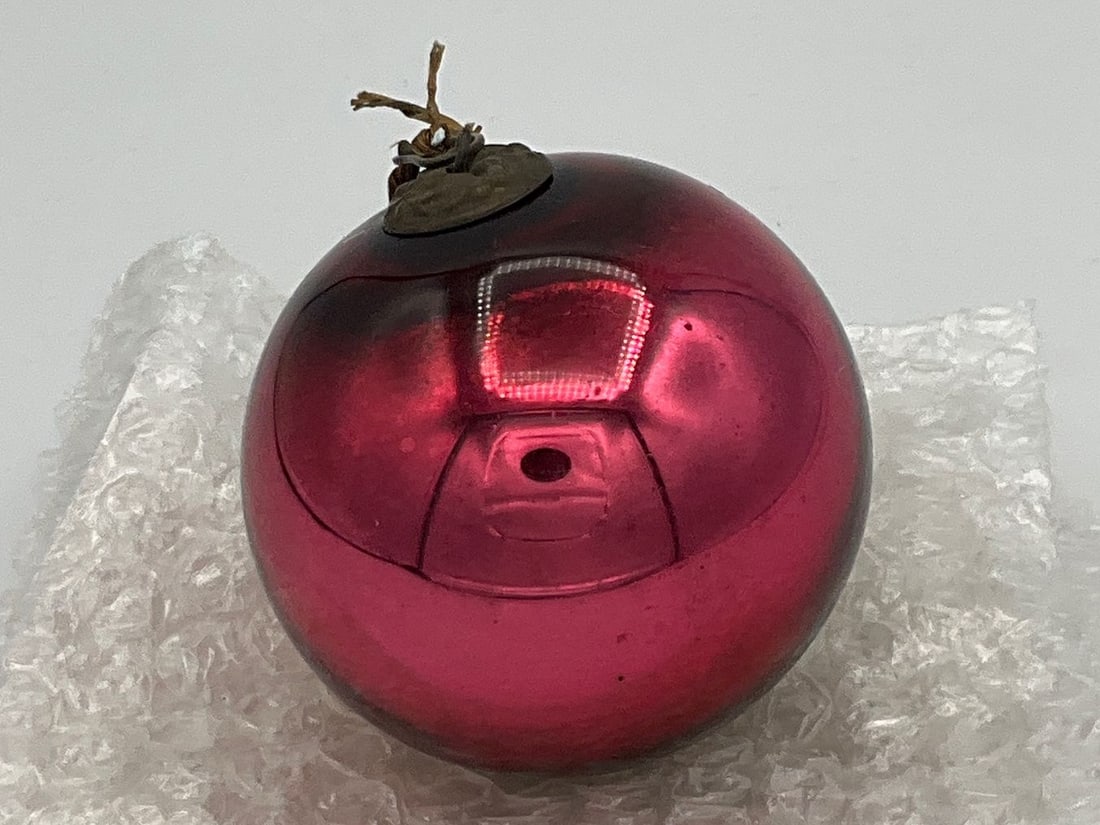 Antique Rose Kugel Glass Ornament (1 of 5)