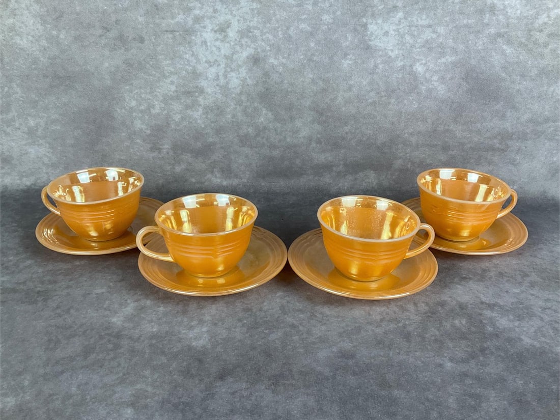 Fire King Peach Lusterware (1 of 11)