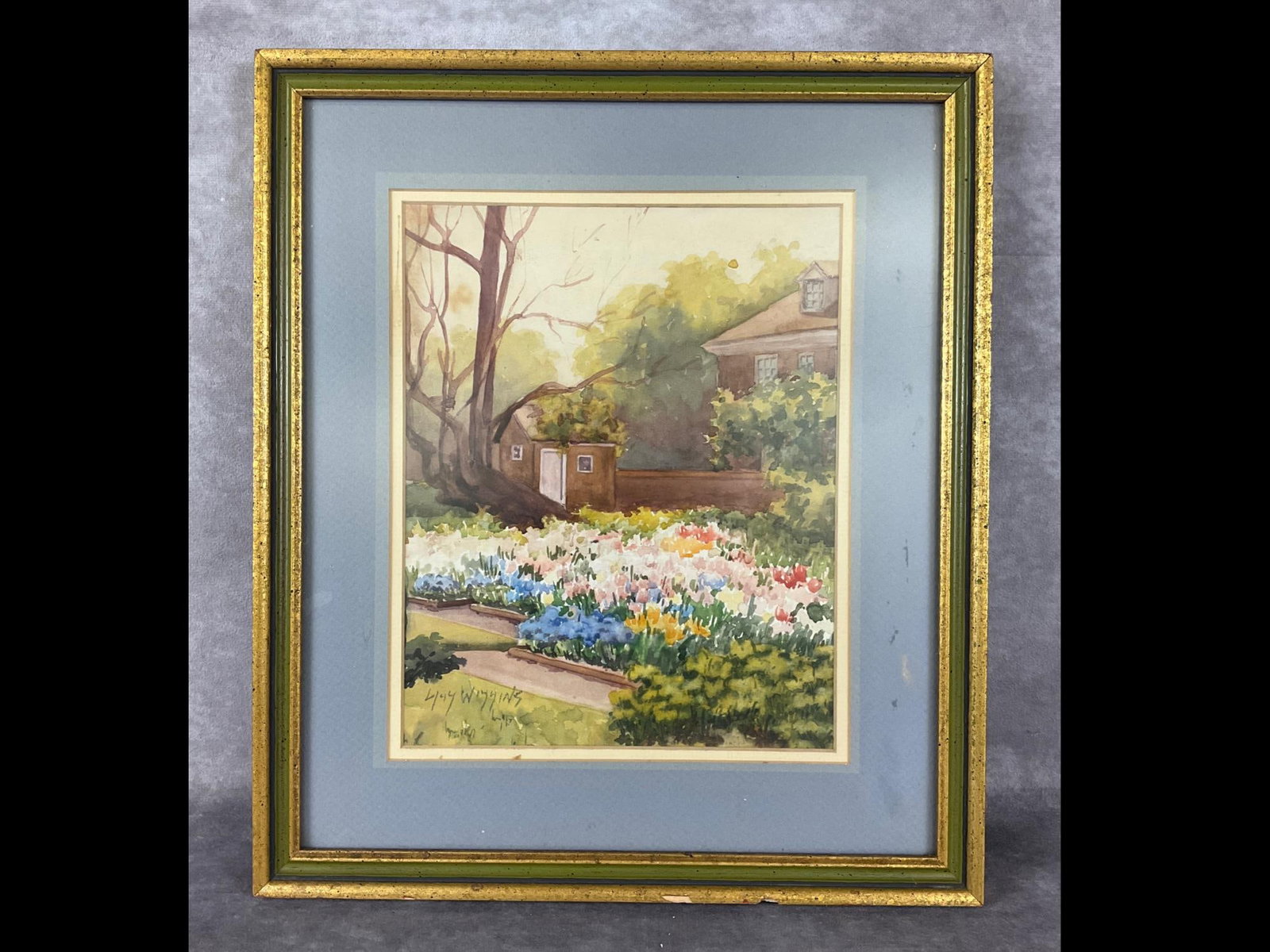 Wiggins Signed Watercolor (1 of 8)