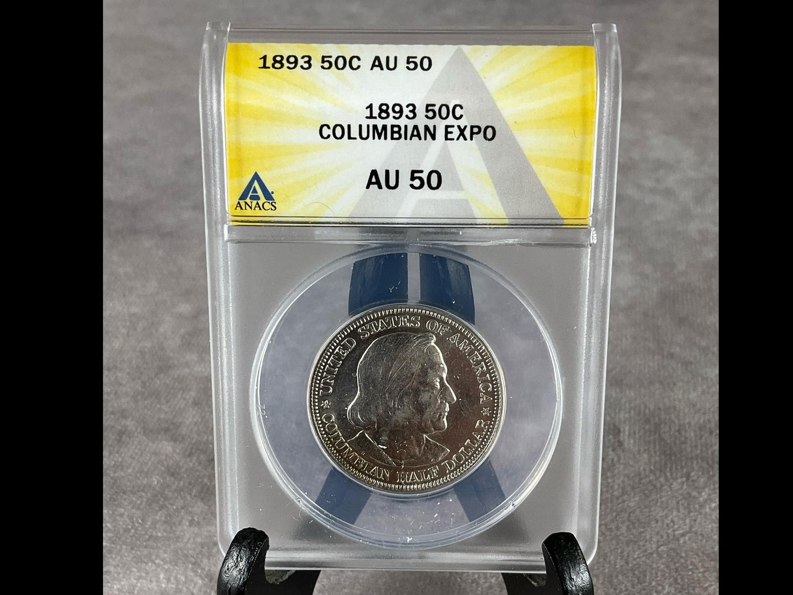 1893 Columbian Exposition Commemorative Half Dollar (1 of 4)