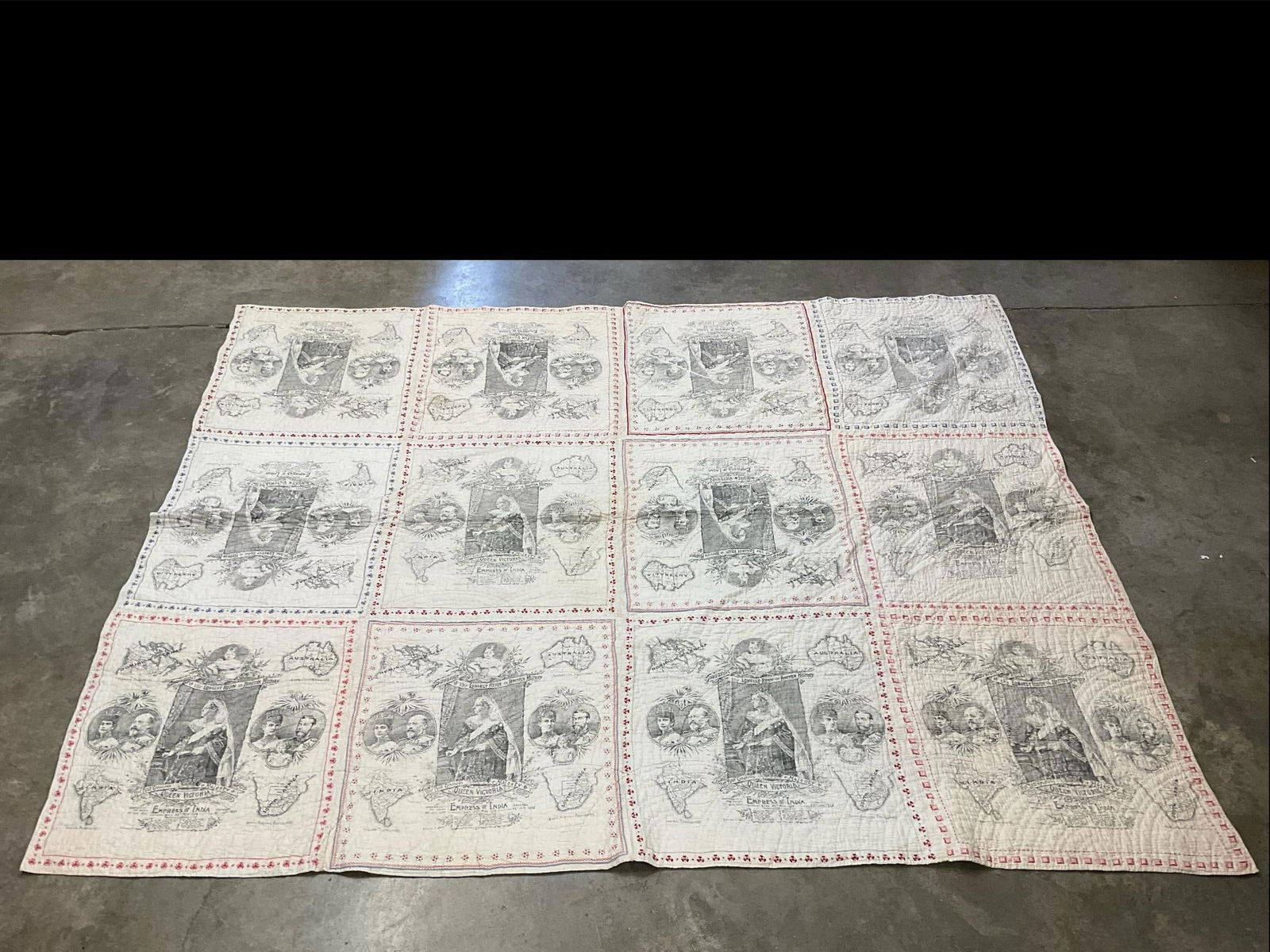 Queen Victoria Souvenir Quilt (1 of 8)