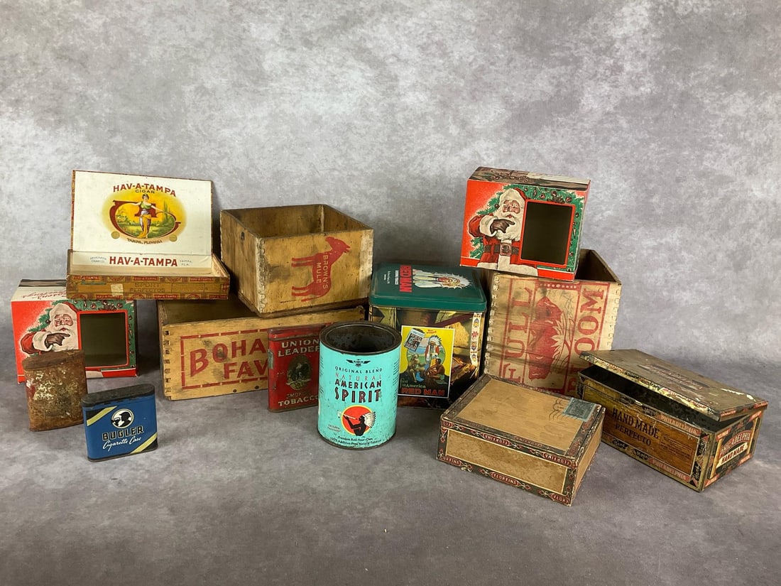 Tobacco Boxes and Tins (1 of 16)