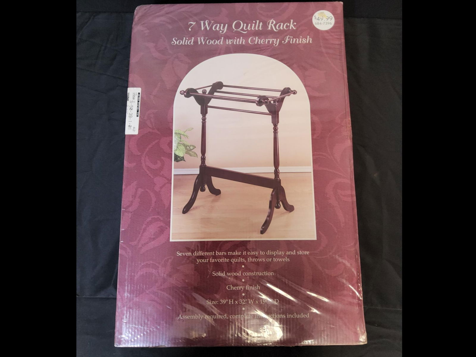 7 Way Quilt Rack New in Box (1 of 7)
