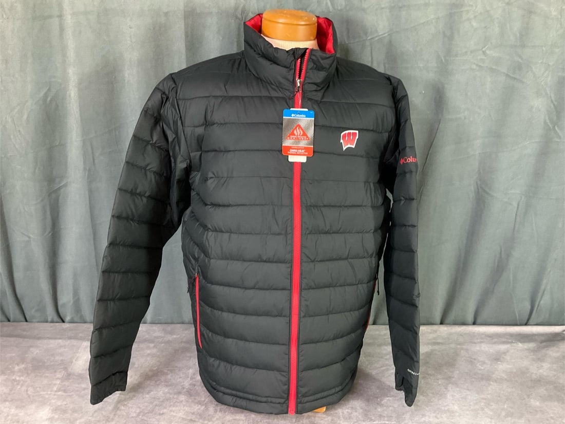 Columbia wisconsin badgers jacket cheap