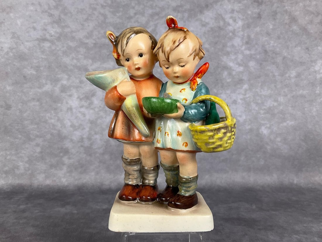 Going To Grandmas - U.S. Zone Germany: Hum 52/0 double crown TMK 1, additionally stamped U.S. - Zone Germany. 5 inches tall. Good condition.