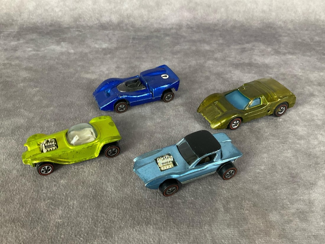 Five Hot Wheels Redline Cars (1 of 11)