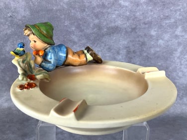 Boy With Bird Ashtray TMK 1