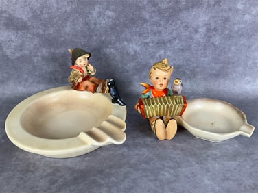 Two Ashtrays TMK 1 & 2