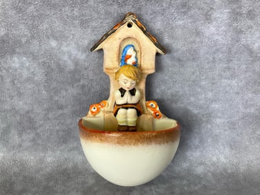 Worship Holy Water Font - TMK 1 - U.S. Zone Germany