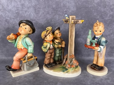 Three TMK 7 Boy Hummels