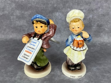 Two TMK 8 Special Event Hummels