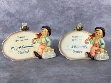 Two Authorized Retailer Plaques