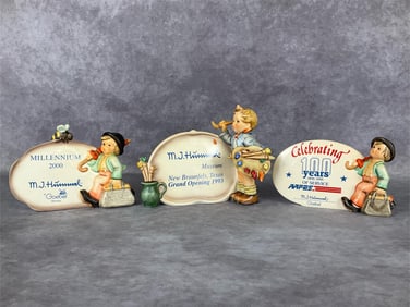 Three Commemorative Plaques