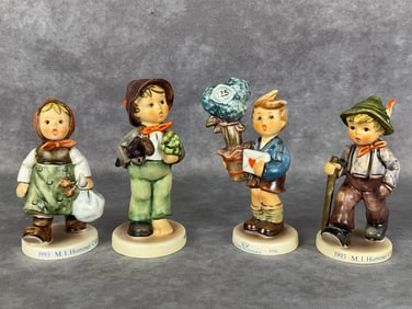 Four TMK 7 Boxed Hummels