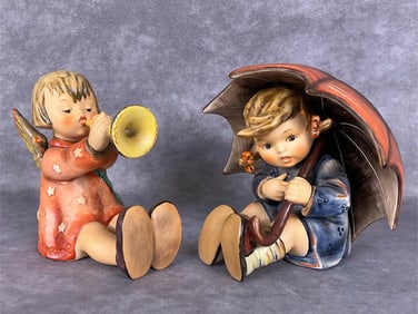 Two TMK 6 Girl Hummels