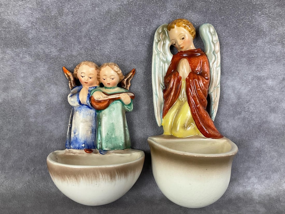 Two TMK 1 Holy Water Fonts (1 of 7)